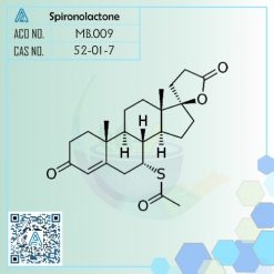 ساختار مولکولی اسپیرونولاکتون