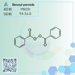 ساختار مولکولی بنزوئیل پروکساید