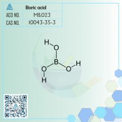 ساختار مولکولی بوریک اسید