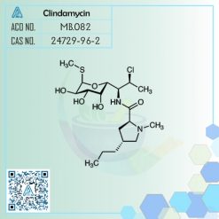 ساختار مولکولی کلیندومایسین