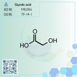 ساختار مولکولی گلیکولیک اسید