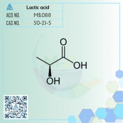 ساختار مولکولی لاکتیک اسید