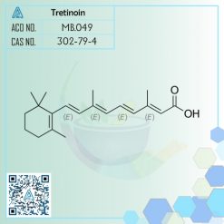 ساختار مولکولی ترتینوئین(رتینA)