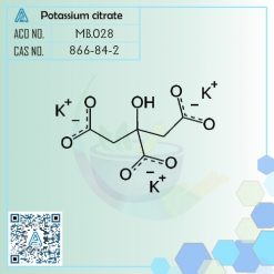 ساختار مولکولی پتاسیم سیترات